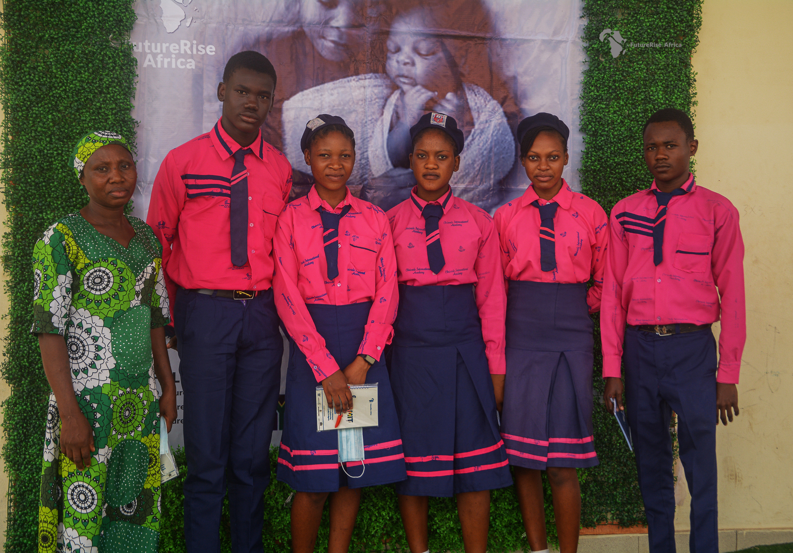 Students gathered for FutureRise Africa Summit 1.0